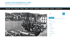 Desktop Screenshot of lamaddalena.info